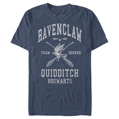 Men's Harry Potter Ravenclaw Quidditch Seeker T-shirt - Navy Blue ...