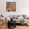 Stupell Industries Cats in Bedroom Classics Parody, 36" x 36" - 2 of 4