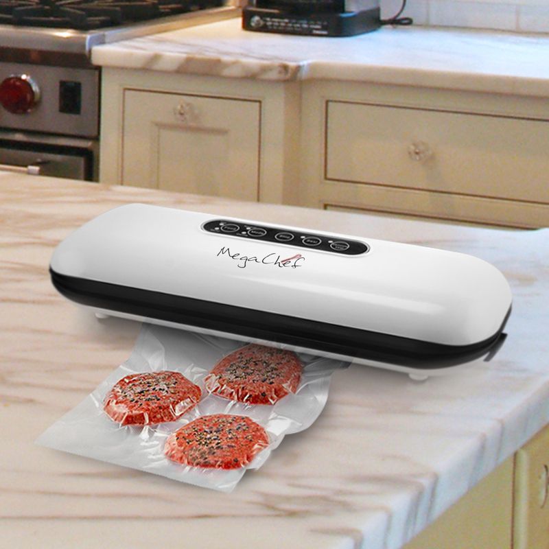 MegaChef Home Vacuum Sealer and Food Preserver with Extra Bags Included, 3 of 5