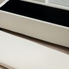 Resenkos 44" Corduroy Storage Ottoman - With Lid & Legs, End of Bed Bench for Living Room/Bedroom/Entryway, - 2 of 4