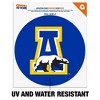 University of Alaska, Fairbanks Primary Logo Automotive Car Window Locker Circle Bumper Sticker - 2 of 4
