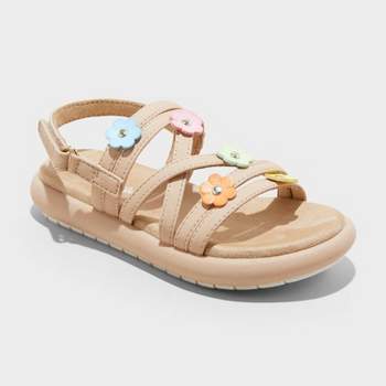Toddler Maria Footbed Sandals - Cat & Jack™ Brown