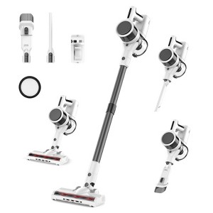 MAMNV Powerful Cordless Vacuum Cleaner, Stick Vacuum Cleaners Adjustable for Hardfloor, Pet Hair, Rug and Carpet, Grey - 1 of 4