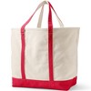 Lands' End Open Top Canvas Tote Bag - 4 of 4