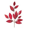 Melrose Glittered Leaf Spray (Set of 2) - 3 of 3