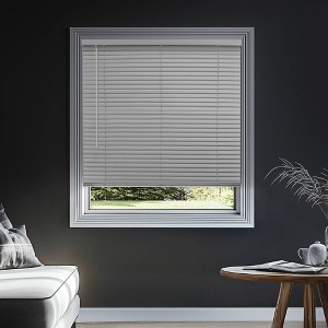 Chicology Blackout Vinyl Mini Blind White - 1 of 4
