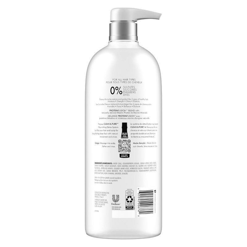 Nexxus Clean & Pure Nourishing Detox Shampoo, 4 of 8
