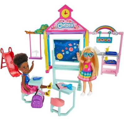 barbie school toy set