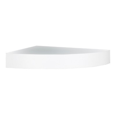 Corner Wall Shelf - White