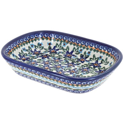 Blue Rose Polish Pottery Skylar Olive Dish