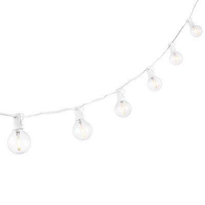 Chiera White LED Outdoor Globe String Lights