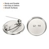 Unique Bargains Metal DIY Blankets Crafts Brooch Making Home Sewing Blank Trays Safety Pins 150 Pcs - 4 of 4