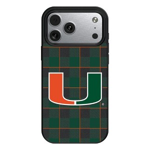 NCAA ACC Universities Plaid MagSafe Compatible Cell Phone Case for Apple iPhone 17 Series - 1 of 4