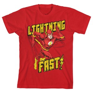 DCO Flash Lightning-Fast Youth Boys Red T-Shirt - 1 of 2