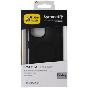 OtterBox Symmetry Soft Touch Case for MagSafe for iPhone 15/14/13 - Dark Echo - 1 of 1