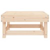 vidaXL Patio Footstool Solid Wood Pine - 4 of 4