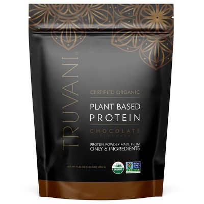 Truvani Organic Plant Based Vegan Protein Powder