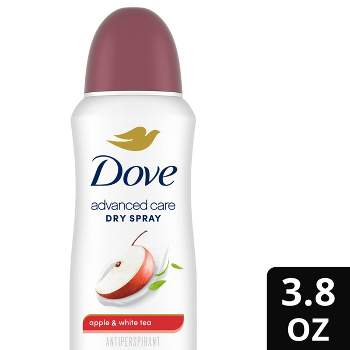 Dove Beauty Advanced Care Apple & White Tea 48-Hour Women's Antiperspirant & Deodorant Dry Spray - 3.8oz
