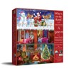 Sunsout Who's on the roof 500 pc Large Pieces Christmas Jigsaw Puzzle 18141 - 2 of 4