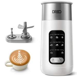 Dreo Electric 10.1oz Automatic Hot & Cold Foam Milk Frother Stainless Steel - 1 of 4