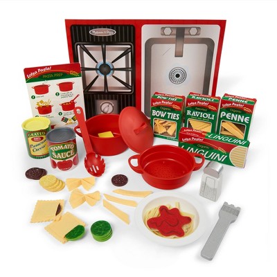 Melissa & Doug Prepare & Serve Pasta Play Food Set