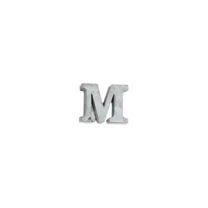 Slickblue Zinc Alphabet Letters, Individual A-Z & "&" Symbol, Wall Letters, Modern, Silver, 2.5"x2" Each - 1 of 4