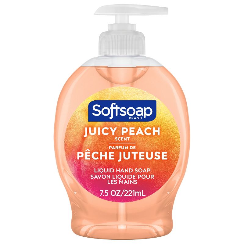 Softsoap Hand Soap - Juicy Peach - 7.5 fl oz, 1 of 10