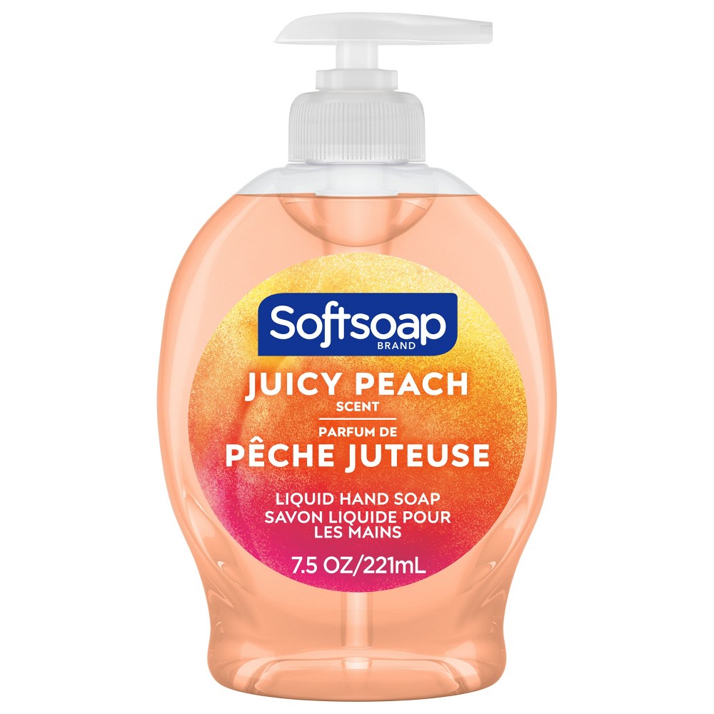 Photos - Soap / Hand Sanitiser Softsoap Hand Soap - Juicy Peach - 7.5 fl oz