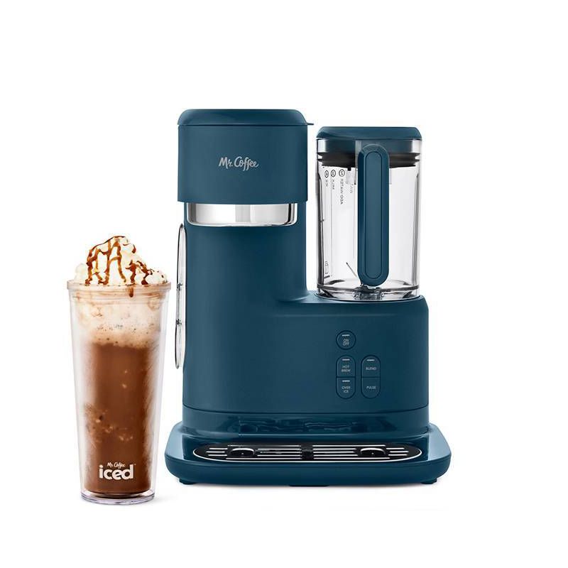 Mr. Coffee Frappe Single-Serve Iced and Hot Coffee Maker/Blender with 2 Reusable Tumblers and Coffee Filter, 6 of 11