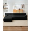 106" Cloud Sectional Couch with L-Shape Chaise, Modern Modular Deep Seat Sofa Couch, Oversized Sofa Sleeper for Living Room, No Assembly Required - 3 of 4