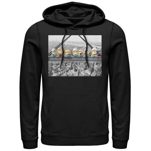 Men's Despicable Me Minion Construction Lunch Pull Over Hoodie - image 1 of 3