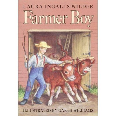 Farmer Boy - (Little House) by  Laura Ingalls Wilder (Hardcover)