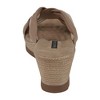 GC Shoes Caro Two-Tone Strappy Comfort Slide Wedge Sandals - 3 of 4