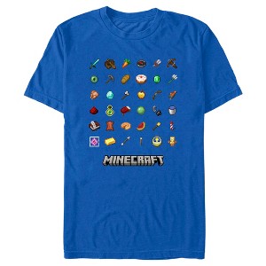 Men's Minecraft Item Collection T-Shirt - 1 of 4
