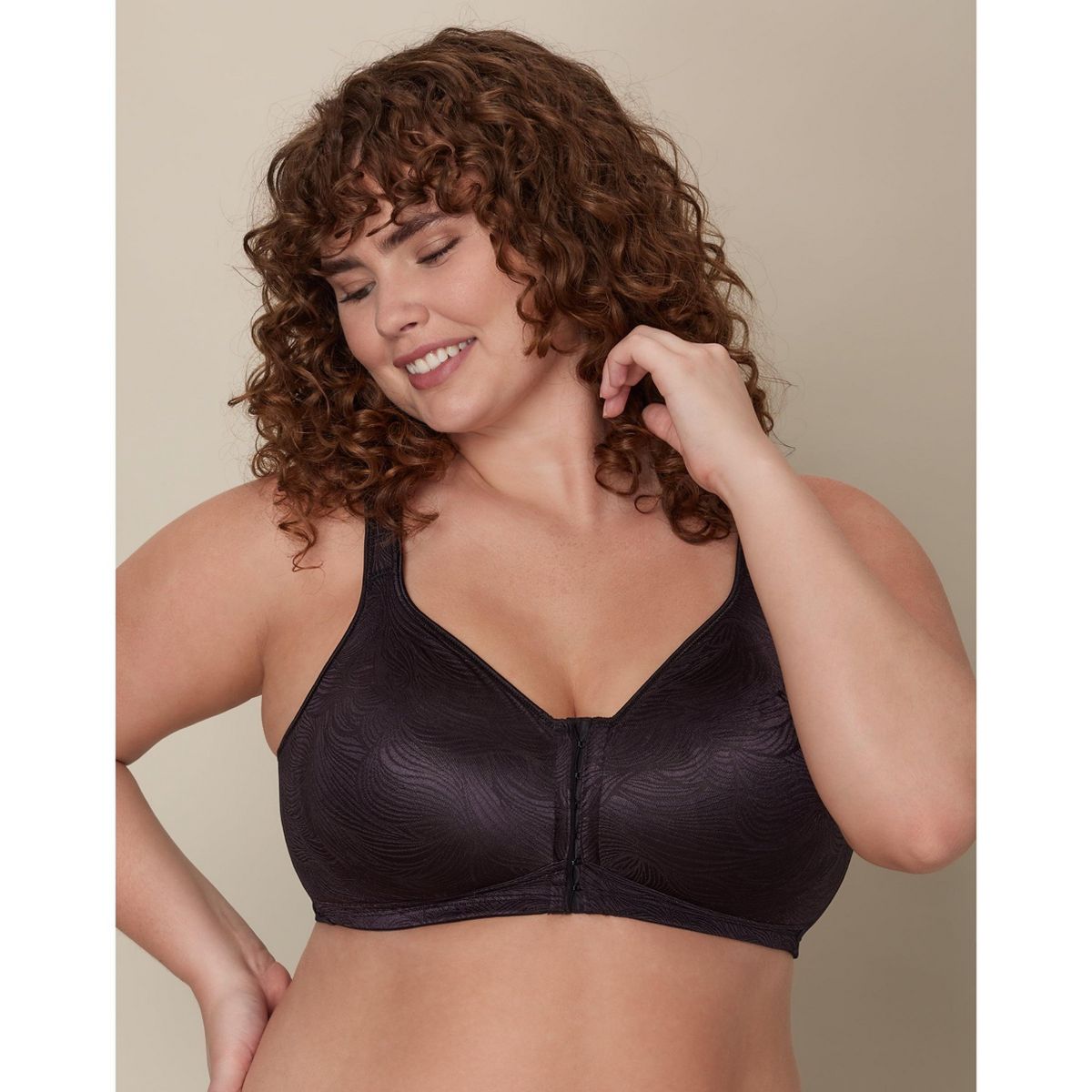 Playtex 18 Hour Front Close Wireless Bra with Back Support