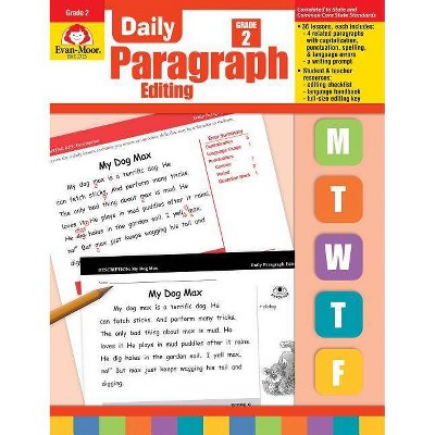  Daily Paragraph Editing Grade 2 - (Evan-Moor Writing Series) (Paperback) 