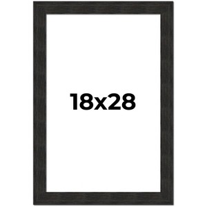 PosterPalooza | Contemporary Black Picture Frame - UV Acrylic, Foam Board Backing, Hanging Hardware - 1 of 4