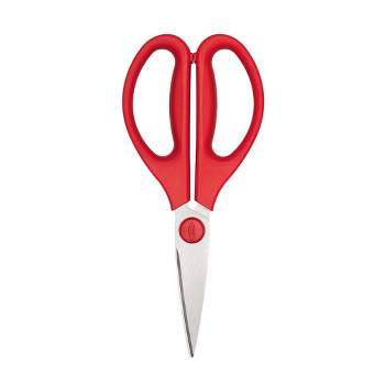 Cuisinart C77-SHR8RMH Classic Shears 8 All-Purpose Kitchen Scissors w/  Magnetic Holder, Red 