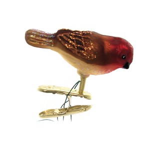 Old World Christmas 2.0 Inch Mini Songbird Happiness Joy Spring Tree Ornaments - 1 of 3