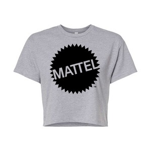 Women's - Mattel - Mattel Original Logo Cropped Graphic T-Shirt - 1 of 4