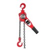 Premium 1600lbs Lever Block Chain Hoist - G80 Alloy Steel, 10ft Lift, Corrosion Resistant, Ideal for Transport & Construction - 2 of 4