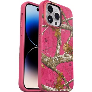 OtterBox SYMMETRY SERIES+ case w/MagSafe for iPhone 14 Pro Max - Realtree Flamingo (77-91940) - 1 of 4