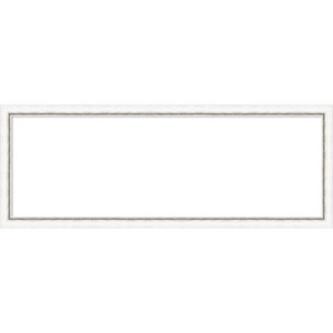 Amanti Art Morgan White Blue Framed Dry Erase Magnetic Board - 1 of 4