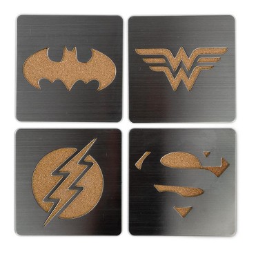 batman drink coasters