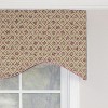 RLF Home Petite Corded Cornice 100% Cotton with Fully Lined 3" Rod Pocket Valnance for Windows 50" x 17" Harvest - 3 of 4