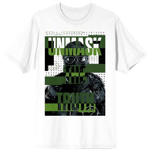 The Batman Movie Riddler Men's White T-shirt - 1 of 2
