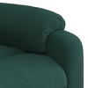 vidaXL Massage Recliner Chair Velvet, Foam, Metal, Engineered Wood - 4 of 4