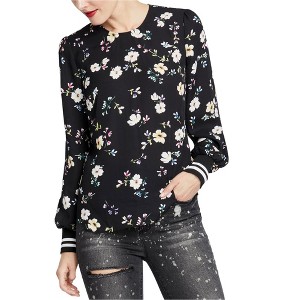 Rachel Roy Womens Dean Floral Pullover Blouse - 1 of 1