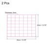 Unique Bargains Metal Wall Hanging Photo Pictures Display Decor Wire Grid Panels 2 Pcs - 2 of 4