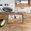 Stupell Industries Vintage Halloween Cat & Pumpkins Printed Anti-Fatigue Floor Mat, design by Chad Barrett, 30"x18" - 4 of 4